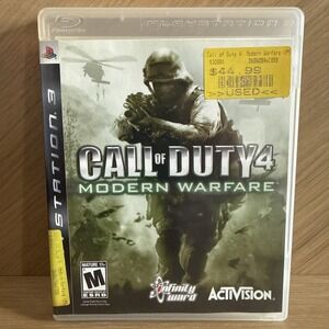 Call of Duty 4 Modern Warfare Sony‎ PlayStation 3 Complete in Box
